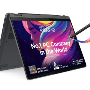 Lenovo IdeaPad Flex 5 Gen 7, 35.56cms - AMD R7 (Storm Grey)-AMD Ryzen™ 7 5700U (1.80 GHz up to 4.30 GHz)-512 GB SSD-16 GB RAM