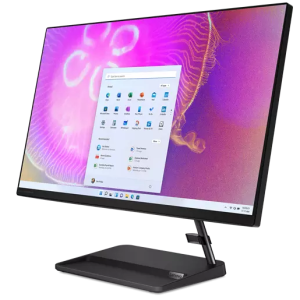 Lenovo IdeaCentre AIO 3i 68.58cms - 12th Gen Intel i5 (White)-12th Generation Intel® Core™ i5-12450H (E-cores up to 3.30 GHz P-cores up to 4.40 GHz)-512 GB SSD-16 GB RAM